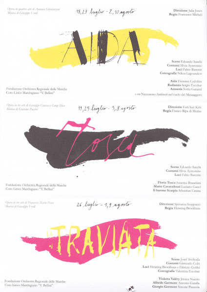 Programma Sferisterio Macerata 2014